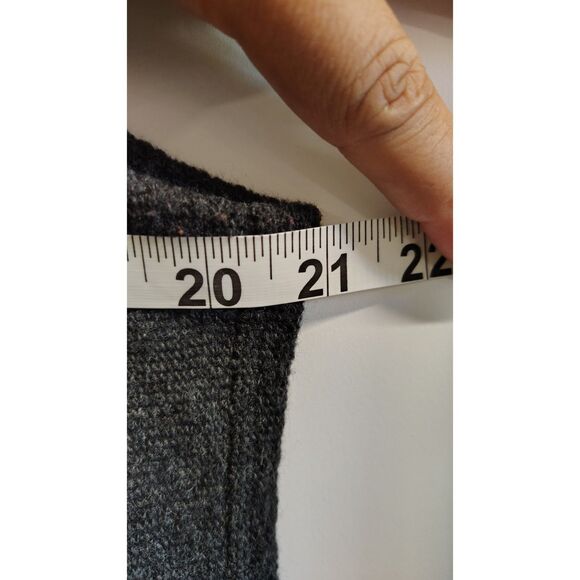 Smartwool Carbon Collection Men's Small Trail Wool Charcoal Gray‎ Vest - Picture 6 of 6